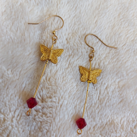 3 for 20 Handmade Butterfly Earrings - Picture 1 of 1